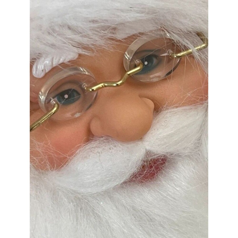 Wine Santa Claus Figurine 15.5" Christmas Standing Decor - Picture 8 of 11